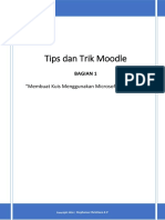 [FIX] Materi Moodle - Membuat Kuis Menggunakan MS. Words 2010.pdf