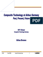 Commposite Technology at Airbus Germany Present Part and Future