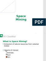 Space Mining: Referent Einrichtung Titel Des Vortrages 1