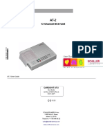Schiller AT-2 ECG - User Manual PDF
