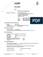 MSDS - #820S-NY Opp Packaging Tape PDF