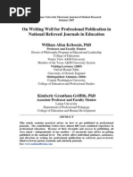 Download William Allan Kritsonis PhD by William Allan Kritsonis PhD SN3829597 doc pdf
