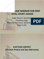 Election Law (Metcs, Mtcs, Mtccs, Mctcs)