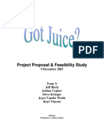 Project Proposal & Feasibility Study: 9 December 2005