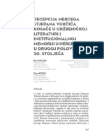 Recepcija Hercega Stjepana Vukčića Kosače U Udžbeničkoj Literaturi I Institucionalnoj Memoriji U Hercegovini U Drugoj Polovici 20. Stoljeća