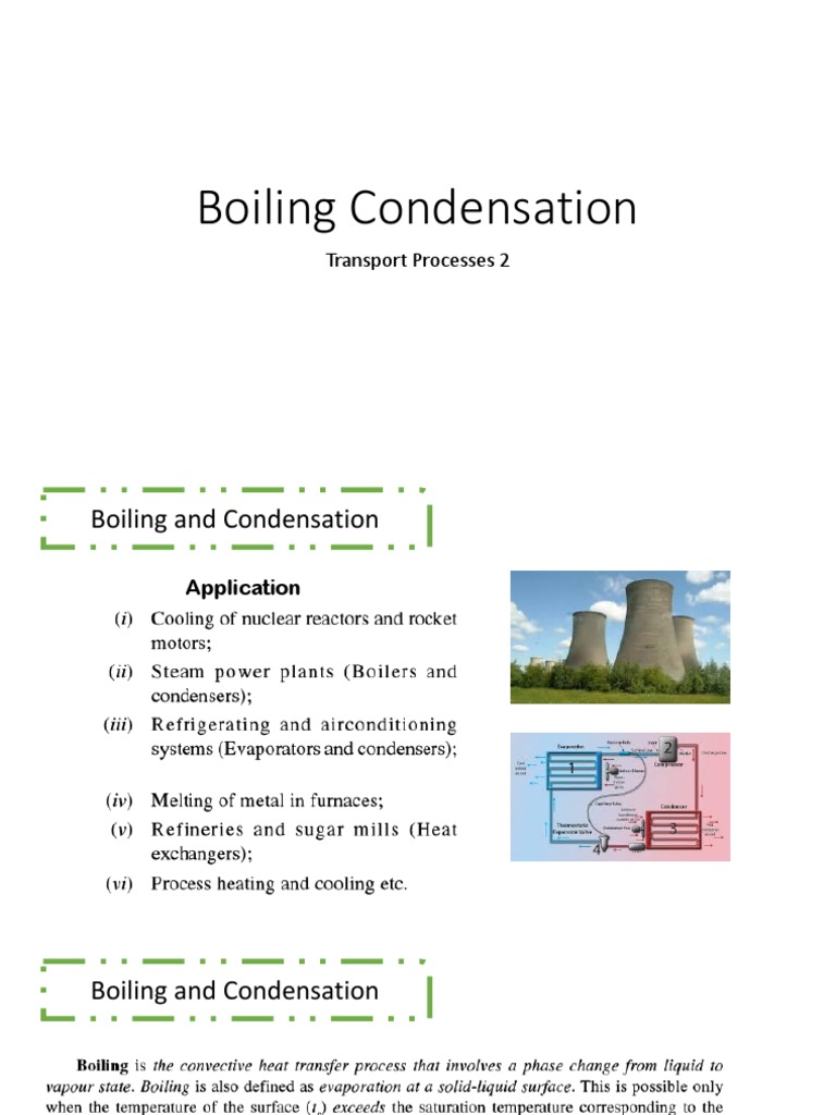 Boiling and Condensation Applications | PDF