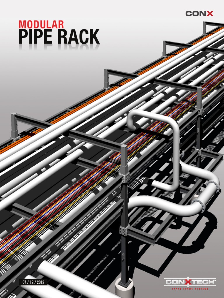Pipe Rack Modular Beam (Structure) Civil Engineering