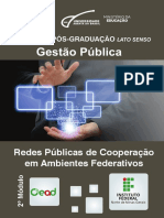 H - Redes de Cooperacao em Ambiente Dederativos