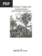 Nocturno Indiano - Antonio Tabucchi