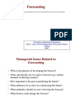 Forecasting: Principles in Marketing Engineering Gary L. Lilien, Arvind Rangaswamy & Arnaud de Bruyn Trafford 2007