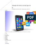 Estafas en Mensajes de Texto