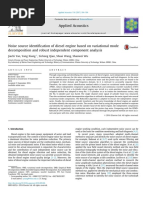 Noise Source Identification of Diesel Engine Based On Vacariational Mode Descomposition and Robust Independent Component Analysis