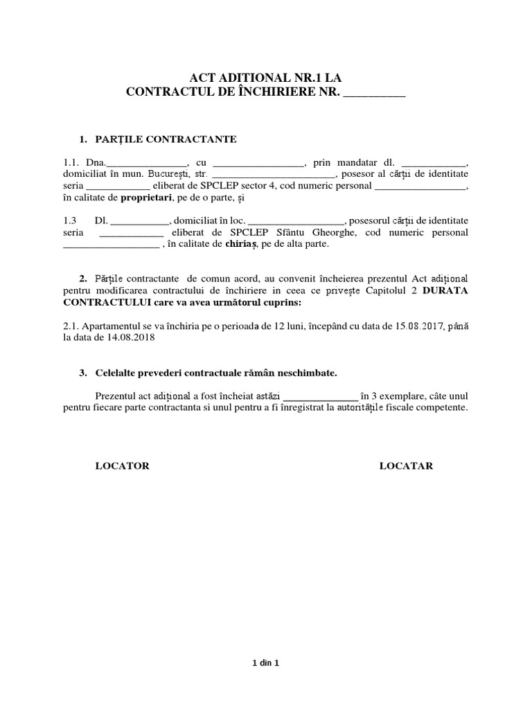 Act Aditional | PDF