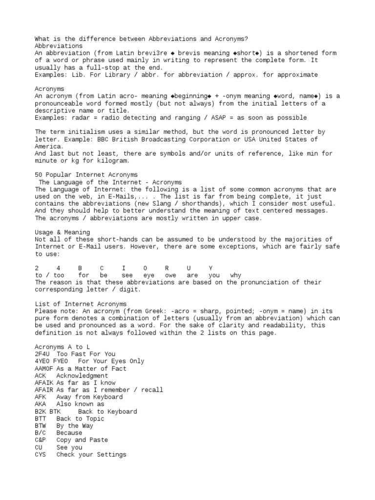 Miusov Acronym Human Communication