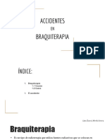 Accidentes en braquiterapia: causas y casos