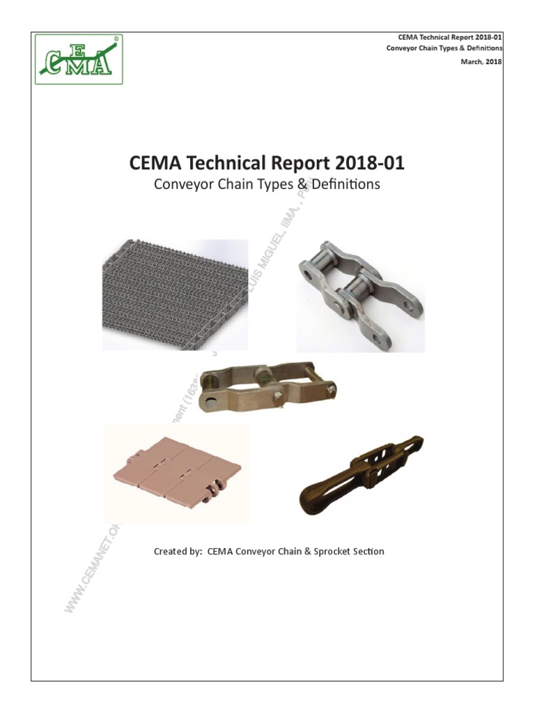Tipos y Definiciones de La Cadena Transportadora PDF Building