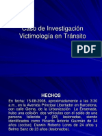 Modelo Caso de Transito VICTIMOLOGÍA 2014