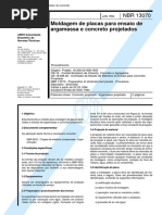 NBR 13070 - Moldagem de placas para ensaio de argamassa e concreto projetados.pdf