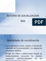 Bateria de SocializaciÓn