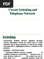 Circuit Switching and Telephone Network