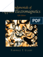 Fundamentals Of: Applied Electromagnetics