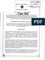 Decreto 762 Politica Publica Garantia de Los Derechos Sectores Sociales Lgbti