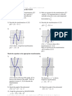 Semester 1 Final Exam REVIEW : X X X X