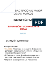 1 UNMSM - Supervision de Obras - Clase 12-04-2018 CONTRATOS