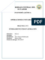 Análisis de la influencia de la carga refrigerante en la temperatura de aproximación en una torre de enfriamiento