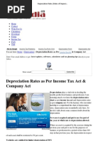 Download Depreciation Rates _ Rates of Depreciation as Per Income Tax Act  Company Act by Vivek Singhal SN38299823 doc pdf