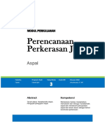 Modul 3 - Perkerasan Jalan (Aspal)