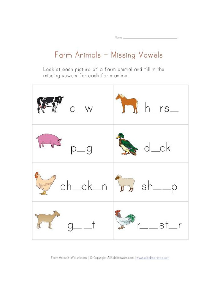 farm-animals-worksheet-pdf