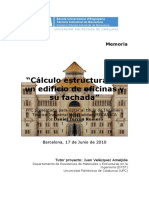 Calculp estructural de Edificio de oficinas y su fachada.pdf
