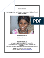 Project Proposal On Advancing Health and Sexual & Reproductive Rights of Tribal Women in Odisha