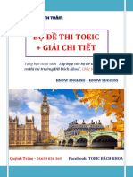 ĐỀ TOEIC BÁCH KHOA TỔNG HỢP