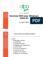 Services RDS Sous Windows 2008 R2-Part1