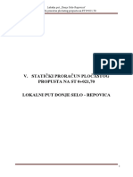 5 - Staticki Proracun Plocastog Propusta Na Stacionazi 0+021,70