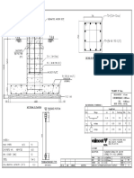 12mtrs HighMast Foundation Drawing