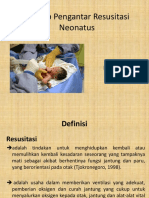 Konsep Pengantar Resusitasi Neonatus