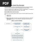 Online e-Court Fee Payment Guide | PDF | Receipt | Payments