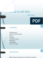 Oracle Vs Sap Erps: (Case Study)