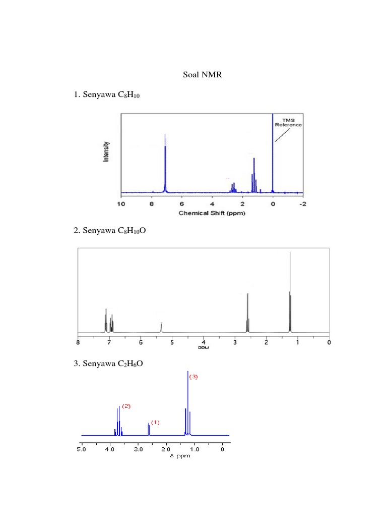 Soal NMR | PDF