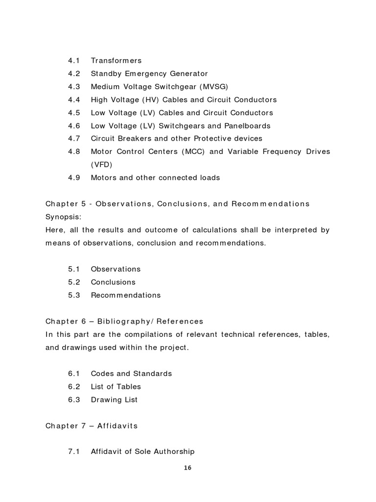 Chapter 5 - Observations, Conclusions, and Recommendations | PDF