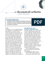 Juvenile Rheumatoid Arthritis: A Disease of Many Faces