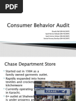 Download Consumer Behavior Audit by Muhammad 2009 SN38302539 doc pdf
