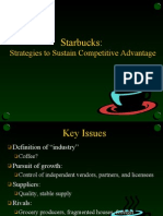 Starbucks:: Strategies To Sustain Competitive Advantage