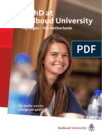 Radboud University PhD - Change Perspectives