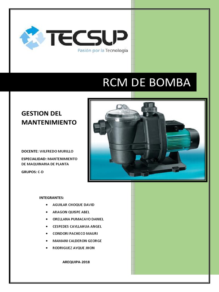 Rcm-rubrica de Gestion