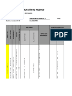 Matriz de identificación de riesgos guía GTC 45