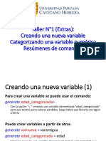 1 - Extra Creacion de Nuevas Variables PDF